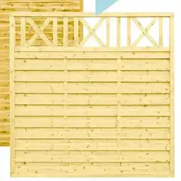 Hellweg Kreuz-Dichtzaun Angebot