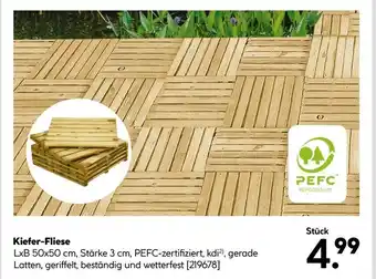 Hellweg Kiefer-Fliese Angebot