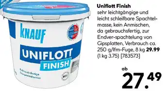 Hellweg Uniflott Finish Angebot
