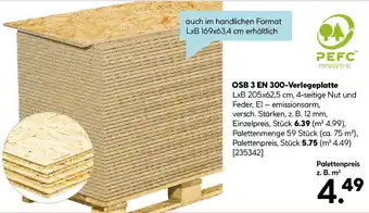 Hellweg Verlegeplatte Angebot