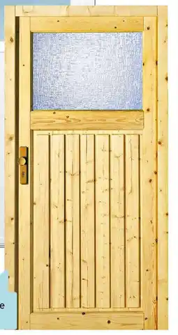 Hellweg Holz-Nebeneingangstür Angebot