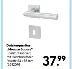 Hellweg Drückergarnitur „Monaco Square“ 654209 HELLWEG Angebot