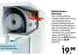 Hellweg Rollladenkasten- Dämmung Angebot