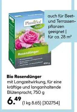 Hellweg Bio Rosendünger Angebot