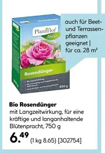 Hellweg Bio Rosendünger Angebot
