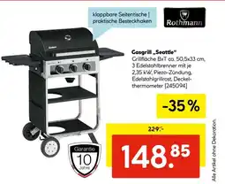 Hellweg Gasgrill „Seattle“ Angebot