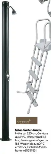 Hellweg Solar-Gartendusche Angebot