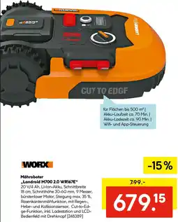 Hellweg Mähroboter Landroid Angebot