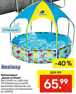 Hellweg Stahlwandpool Angebot