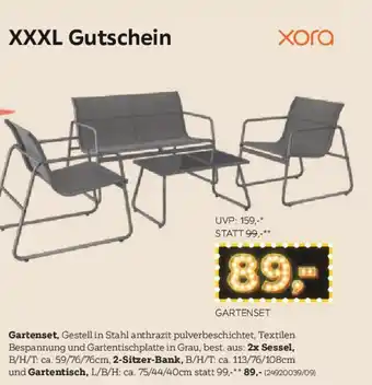 XXXLutz Gartenset Angebot