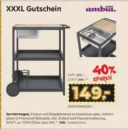 XXXLutz Servierwagen Angebot