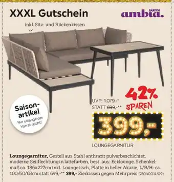 XXXLutz Loungegarnitur Angebot