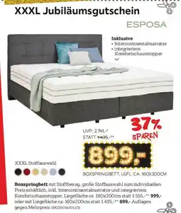 XXXLutz Boxspringbett Angebot