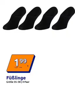 Action Füßlinge Angebot