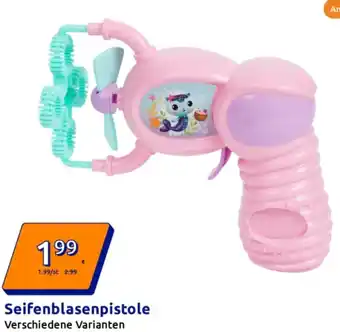 Action Seifenblasenpistole Angebot