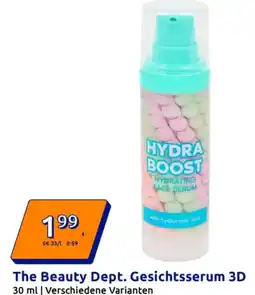 Action The Beauty Dept. Gesichtsserum 3D Angebot