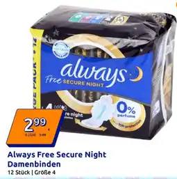 Action Always Free Secure Night Angebot