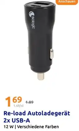 Action Re-load Autoladegerät 2x USB-A Angebot