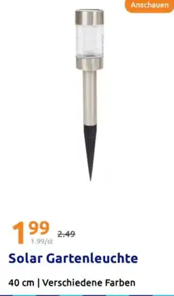 Action Solar Gartenleuchte Angebot