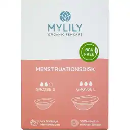 dm Menstruationsdisk-Set, Gr. S, 1 Stk. Gr. L, 1 Stk. dm Angebot