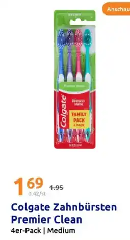 Action Colgate Zahnbürsten Premier Clean Angebot
