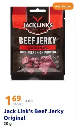 Action Jack Link's Beef Jerky Original Angebot