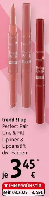 dm Perfect Pair Line & Fill Lipliner & Lippenstift Angebot