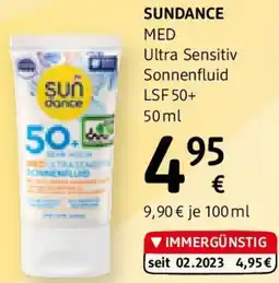 dm MED Ultra Sensitiv Sonnenfluid Angebot