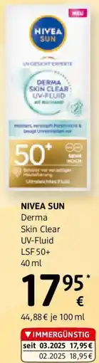 dm Derma Skin Clear UV-Fluid Angebot