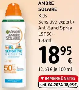 dm Kids Sensitve expert+ Anti-Sand Spray Angebot