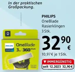 dm OneBlade Rasierklingen Angebot