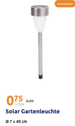 Action Solar Gartenleuchte Angebot