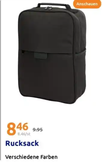 Action Rucksack Angebot