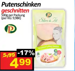 Wurstico Putenschinken geschnitten Angebot