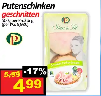 Wurstico Putenschinken geschnitten Angebot