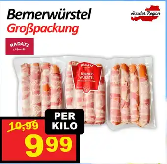 Wurstico Bernerwürstel Groẞpackung Angebot