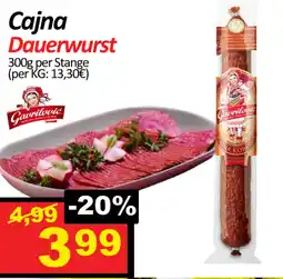 Wurstico Cajna dauerwurst Angebot