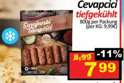 Wurstico Cevapcici tiefgekühlt Angebot