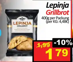 Wurstico LEPINJA GRILLBROT Angebot