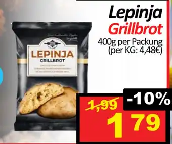 Wurstico LEPINJA GRILLBROT Angebot