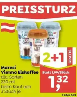 ADEG Maresi vienna eiskaffee Angebot