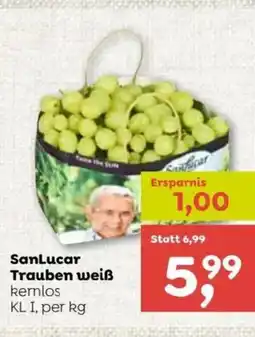 ADEG SanLucar Trauben weiß Angebot