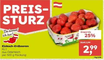 ADEG Einkoch-Erdbeeren Angebot