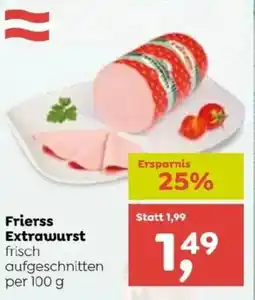 ADEG Frierss Extrawurst Angebot