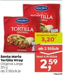ADEG Santa maria tortilla wrap Angebot