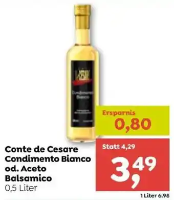 ADEG Conte de cesare condimento bianco od. aceto balsamico Angebot