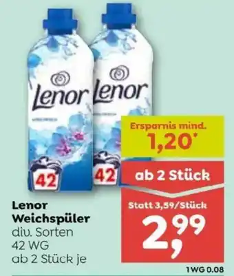 ADEG Lenor Weichspüler Angebot