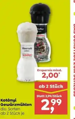ADEG Kotányi Gewürzmühlen Angebot