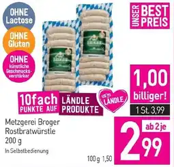 Sutterlüty Rostbratwürstle Angebot