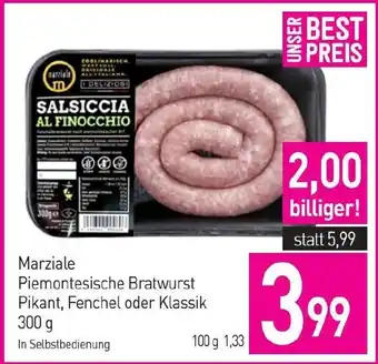 Sutterlüty Piemontesische Bratwurst Pikant, Fenchel oder Klassik Angebot